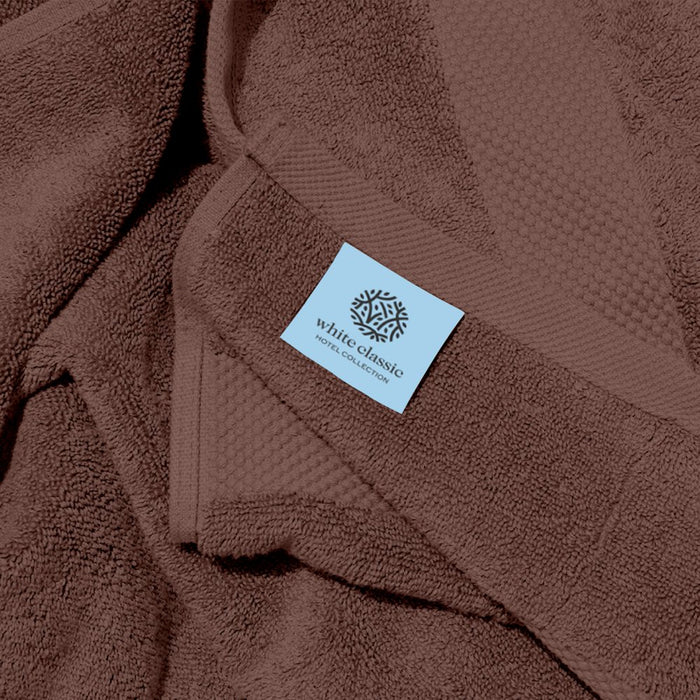 Luxury Bath Sheet Towels Extra Large 35X70 Inch | 2 Pack, Brown