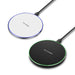 Wireless Charger for Apple Samsung Mobile Phones Aluminum Alloy Disc Wireless Charger QI 10 W Fast Charging