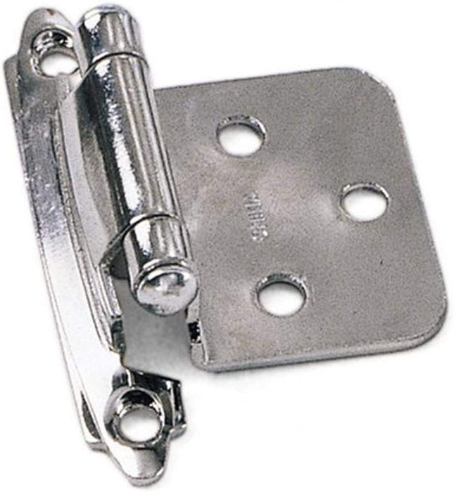 28766 No Offset Oil Rubbed Bronze Semi Concealed Cabinet Hinges