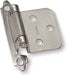 28766 No Offset Oil Rubbed Bronze Semi Concealed Cabinet Hinges
