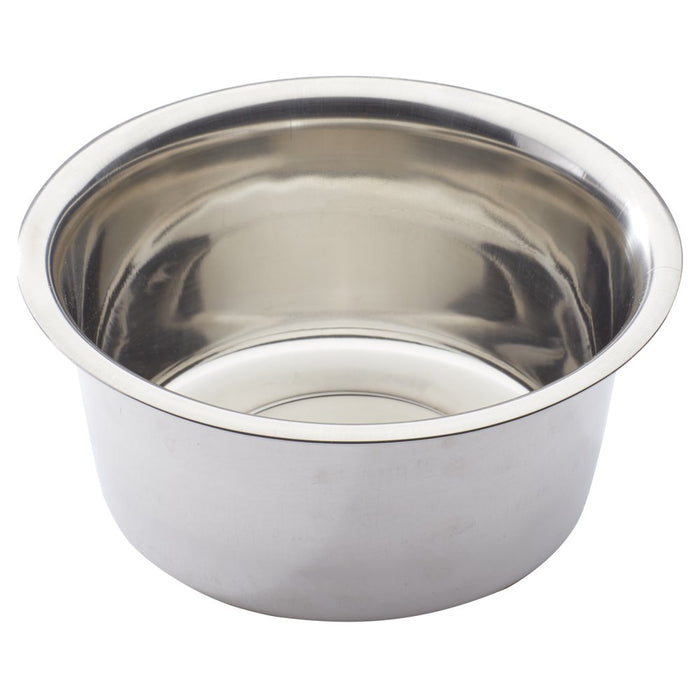 Van Ness Lightweight Dog Feeding Bowl, Stainless Steel, Medium