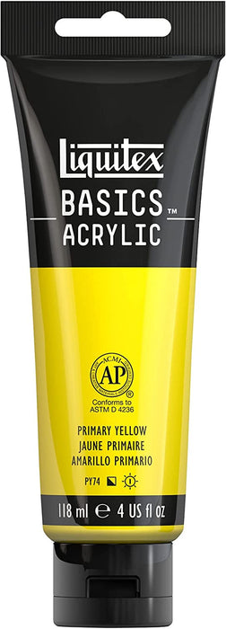 Liquitex BASICS Acrylic Paint, 250Ml (8.5-Oz) Tube, Titanium White