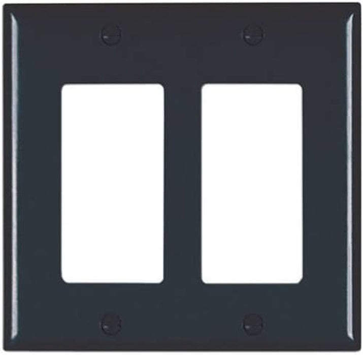 Legrand - Pass & Seymour TP263BK Pass & Seymour Tp263-Bk 3G Decor, 3-Gang, Black