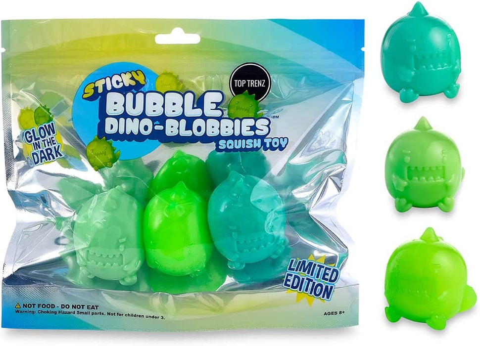 Top Trenz Sticky Bubble Blobbies -Squishy Fidget Toys for Kids. Cool Pack of Toy for Boys & Girls. Small Sensory Ball for Stress Relief. Classroom Fidget Toy, Party Favors & Prizes.(Frappe/Ice Cream)