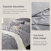 Bedsure Full Size Comforter Sets - Bedding Sets Full 7 Pieces, Bed in a Bag Grey Bed Sets with Comforters, Sheets, Pillowcases & Shams,Adult & Kids Bedding