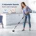 Electric Spin Scrubber, Cordless Cleaning Brush Tub Tile Scrubber for Home, 8 Replaceable Brush Heads, 90Mins Work Time 3 Adjustable Handle 2 Adjustable Speeds for Bathroom Shower Bathtub Glass Car