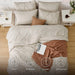 Bedsure Full Size Comforter Sets - Bedding Sets Full 7 Pieces, Bed in a Bag Beige Bed Sets with Comforters, Sheets, Pillowcases & Shams,Adult & Kids Bedding