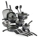 Primaware 18 Piece Non-Stick Cookware Set, Steel Gray