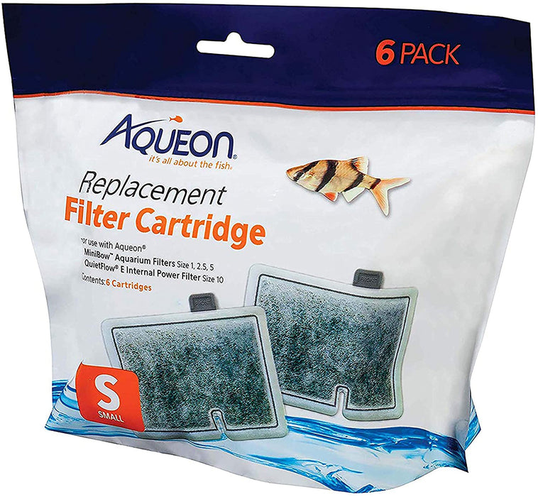 Aqueon Aquarium Fish Tank Replacement Filter Cartridges Extra Small - 3 Pack