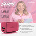 38W PD USB C 20W and USB a 18W Dual Port Wall Charger, Fast Charging Phone Wall Block Power Adapter Cube and Foldable Plug, Compatible with Iphone, Ipad, Iwatch, Galaxy, Android