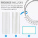 5 STARS UNITED Ring Sizer Adjuster for Loose Rings - 12 Pack, 2 Sizes for Different Band Widths – Silicone Ring Size Adjuster - Invisible Ring Guards for Women and Men