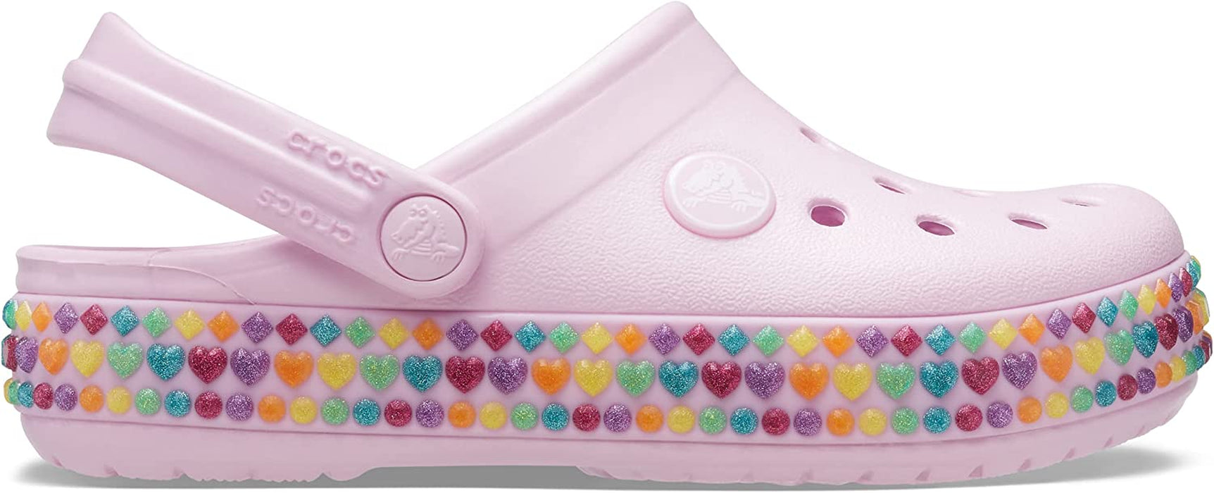 Kid'S Crocband Rainbow Band Clogs