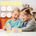 Fidget Toys, 3D Ice Cream Pop Stress Ball Sensory Toy Anxiety Stress Reliever Toy for Autism Early Education Xmas New Year Gift Stocking Stuffers Ideas Teens Adults Gifts Girls Boys Toddler