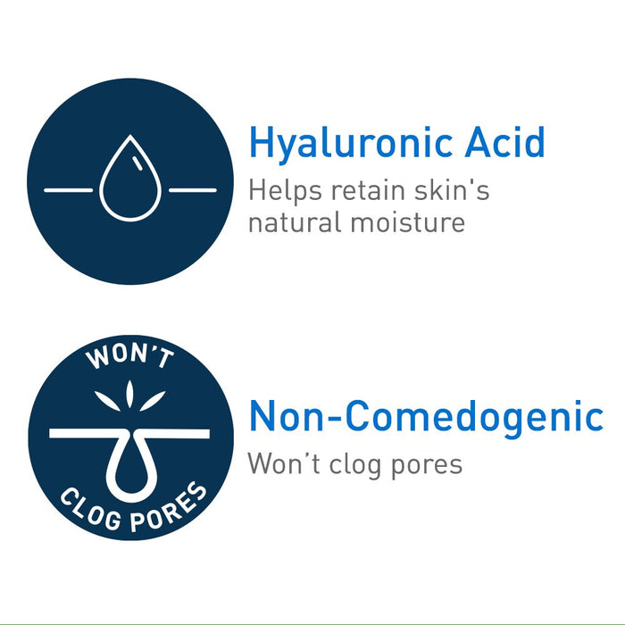 Hydrating Facial Cleanser | Moisturizing Non-Foaming Face Wash with Hyaluronic Acid, Ceramides and Glycerin | Fragrance Free Paraben Free | 19 Fluid Ounce