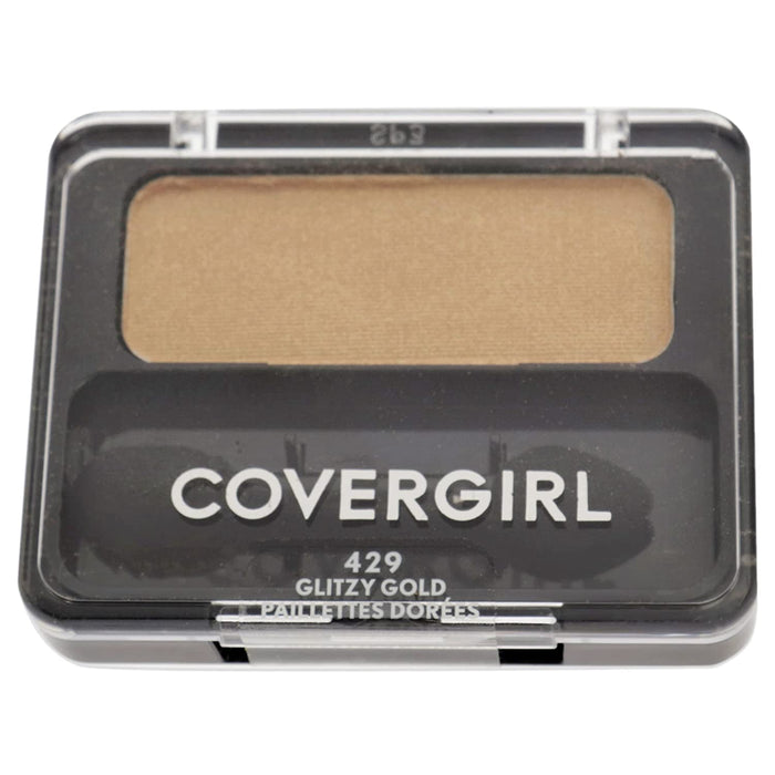 COVERGIRL Eye Enhancers 1-Kit Eyeshadows, Mono Shadows, Sterling Blue, Pack of 1, Eyeshadow, Eyeshadow Makeup, Shimmer Eyeshadow, Versatile Eyeshadow, Silky Formula