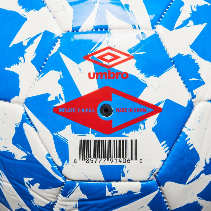 Umbro Soccer Ball Size 5 in Red, White, and Blue