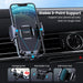 Cell Phone Holder for Car with Hook Clip Air Vent Car Mount 360° Rotation Universal Mobile Phone Mount