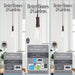 Better Homes & Gardens Industrial Bare 1-Light Pendant Light, Bronze