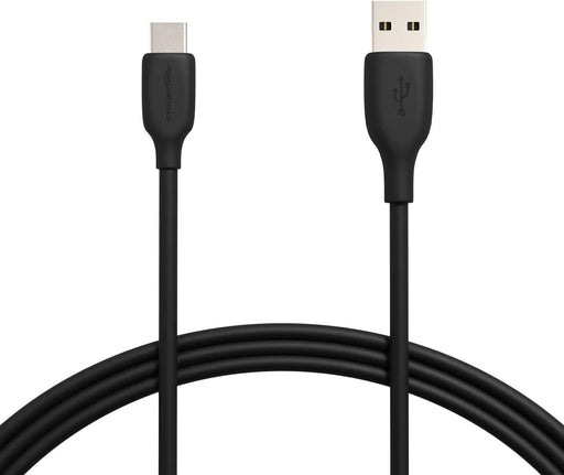 Fast Charging 3A USB-C2.0 to USB-A Cable (USB-IF Certified) - 6-Foot, Black