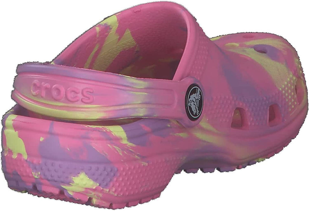 Unisex-Child Classic Marbled Tie Dye Clog