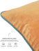 Decorative Throw Pillow Covers Cushion Cases, Set of 4 Soft Velvet Modern Double-Sided Designs, Mix and Match for Home Decor, Pillow Inserts Not Included (18X18 Inch, Orange/Teal)