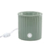 Mainstays Electric Ribbed Green Ceramic Wax Warmer, Single Pack