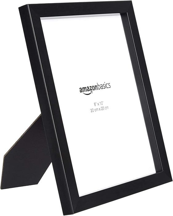 Photo Picture Frame, Black, 8" X 10" Inch (Pack of 2)