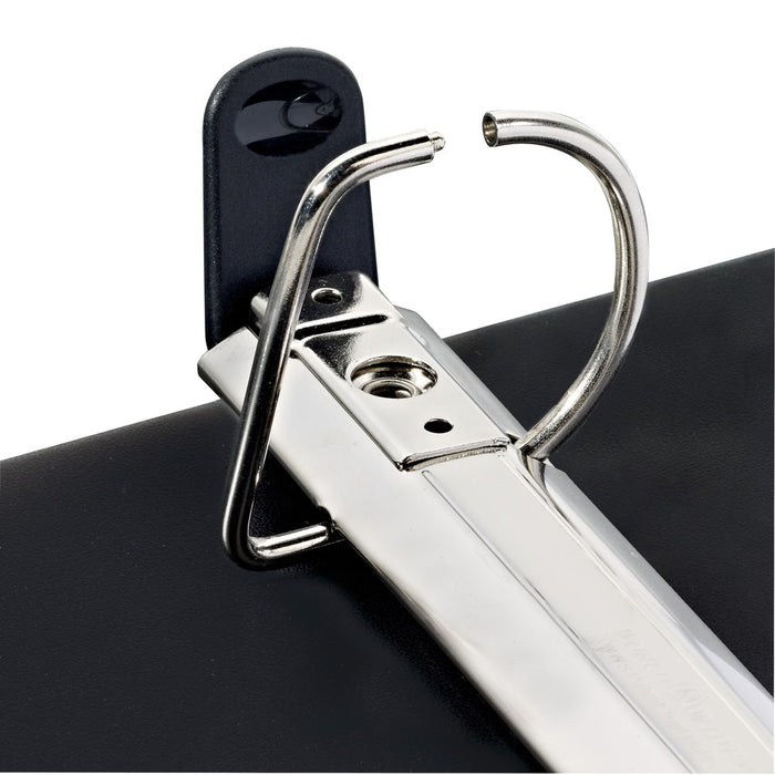 Avery Heavy Duty View Binder, Black, 1-Inch, Slant Ring, One-Touch, 250 Sheets (79137)