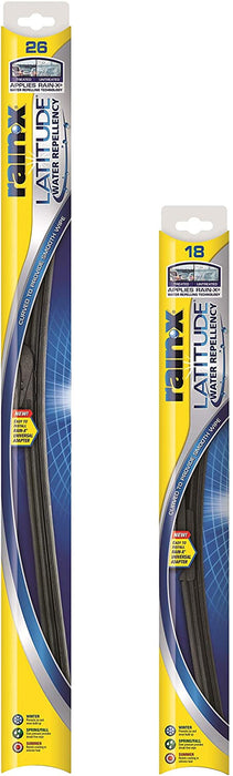 5079281-2 Latitude 2-In-1 Water Repellent Wiper Blades, 26 Inch Windshield Wipers (Pack of 1), Automotive Replacement Windshield Wiper Blades with Patented  Water Repellency Formula