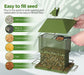 Bird Feeders for Outdoor Hanging, Metal Squirrel Proof Bird Feeder for outside Wild Birds, 6 Perches 4 Lbs Large Seed Capacity, Perfect for Cardinal, Blue Jay, Finch, Gift for Bird Lovers