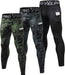 3 Pack Men'S Compression Pants Cool Dry Athletic Tights Sport Leggings with Pocket Baselayer for Running Football Yoga