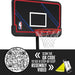 NBA Official 44 In. Portable Basketball System Hoop with Polyethylene Backboard