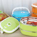 Thermal Lunch Box, 2 Layer Bento Boxes for Student/Adult,  Portable Stainless Steel Food Containers, Leak Proof Microwave Safe