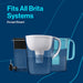 Elite Water Filter Replacements for Pitchers and Dispensers, Reduces 99% of Lead from Tap Water, Lasts 6 Months, 2 Count