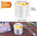 1Mm Elastic Bracelet String Cord Stretch Bead Cord for Jewelry Making and Bracelet Making