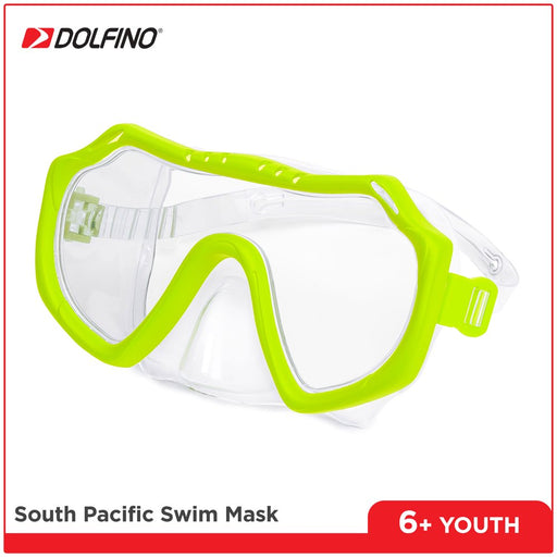 Dolfino South Clear and Green Swimming Sport Goggles
