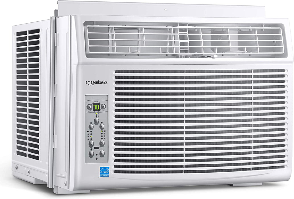 Window-Mounted Air Conditioner with Remote - Cools 250 Square Feet, 6000 BTU, Energy Star, Energy Star