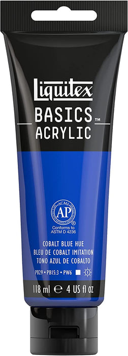 Liquitex BASICS Acrylic Paint, 250Ml (8.5-Oz) Tube, Titanium White