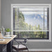 Cordless 1-Inch Vinyl Mini Blinds, Gloss White (Room Darkening) 78"W X 84"H