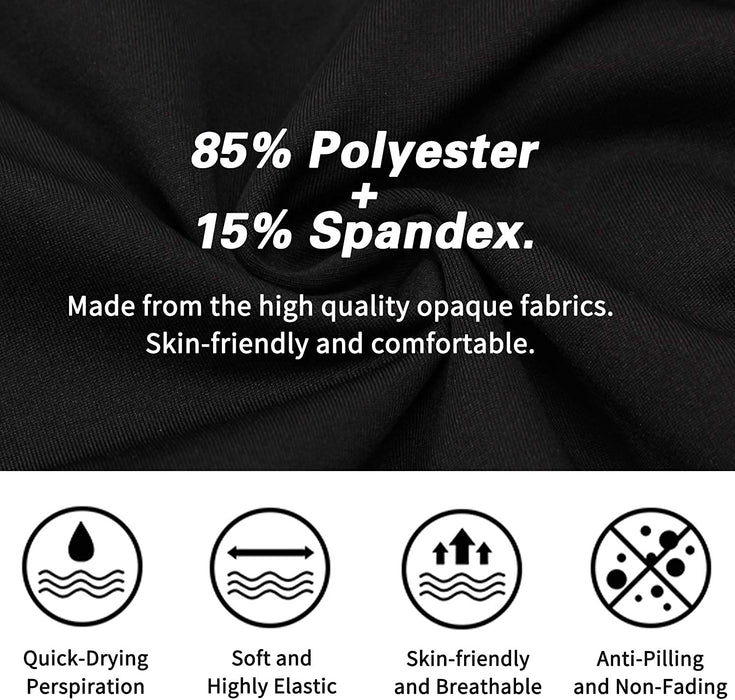 3 Pack Men'S Compression Pants Cool Dry Athletic Tights Sport Leggings with Pocket Baselayer for Running Football Yoga