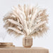 Pampas Grass Home Decor,100Pcs Dried Flowers Bouquet for Wedding Floral Arrangements,Home Decorations,Party Decorations