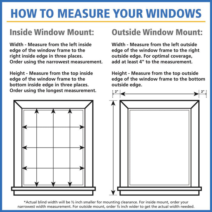 Richfield Studios 2.5" Cordless Faux Wood Blinds, Cedar