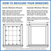 Richfield Studios 2.5" Cordless Faux Wood Blinds, White