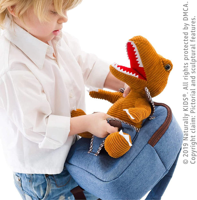 Small Dinosaur Backpack Dinosaur Toys for Kids 3-5 - Dinosaur Toys for 3 4 5 6 Year Old Boys Girls Gift - Toddler Backpack for Boys Dinosaurs for Boys Dino Toy - Dinosaur Stuffed Animal