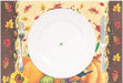 Pfrewn Autumn Scarecrow Pumpkin Sunflower Placemat Set of 4 Table Mat Fall Maple Leaf Birds Flower Place Mat Placemat 12" X 18" Dining Home Kitchen Table Decoration