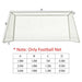 3 Sizes Football Net for Soccer Goal Post Junior Sports Training (Only Football Net)
