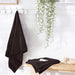 Premium Cotton 4 Pack Bath Towel Set - 100% Pure Cotton - 4 Bath Towels 27X54 - Ideal for Everyday Use - Ultra Soft & Highly Absorbent - Chocolate Brown