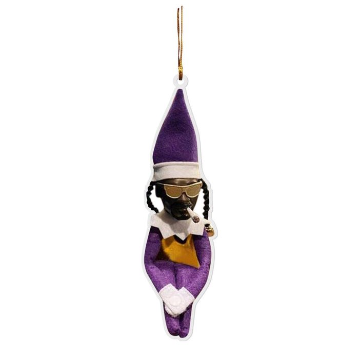 Home Decor 2PC Snoop on the Bent over Doll Family Garden Decoration Pendant Room&Nbsp;Decor Wall Bedroom Bathroom Kitchen Living Room