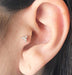 Cartilage Earring Cartilage Piercing Jewelry Forward Helix Earrings Cartilage Hoop Earring Helix Piercing Jewelry Tragus Piercing Jewelry Tragus Earrings for Women Silver Rose Gold