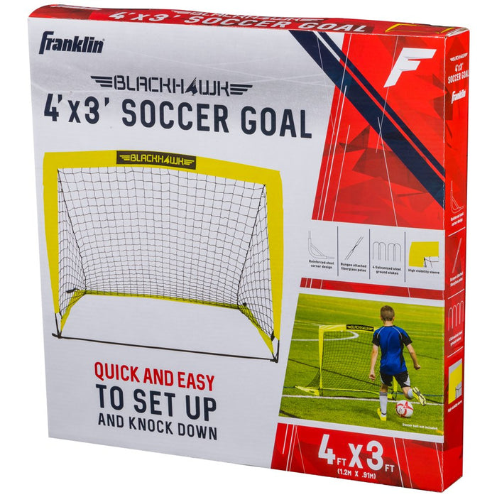 Portable Soccer Goal - Blackhawk Folding Goal - 4' X 3'
